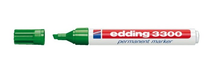 EAN 4004764010226 - Edding 3300 marcador permanente Verde 10 pieza(s) imagen 1