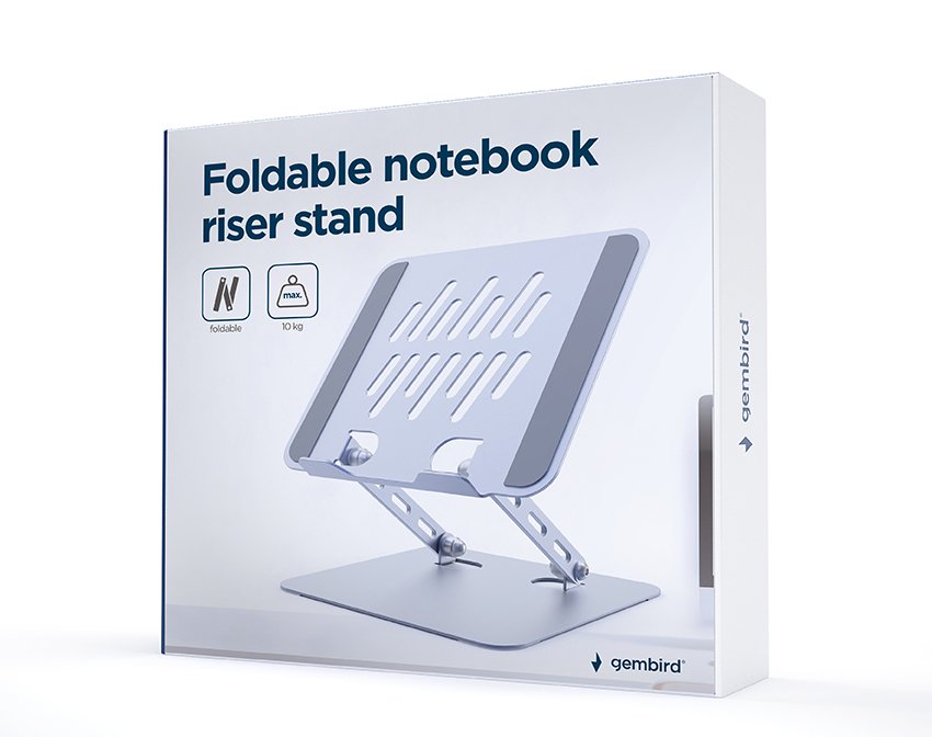 EAN 8716309132329 - Gembird NBS-D1-04 soporte para monitor 39,6 cm (15.6") Escritorio Plata imagen 5