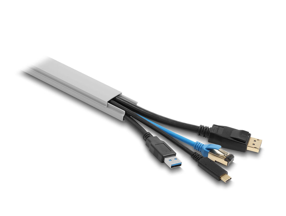 EAN 4043619220892 - DeLOCK 22089 organizador de cables Universal Panel guíacables Gris 2 pieza(s) imagen 3