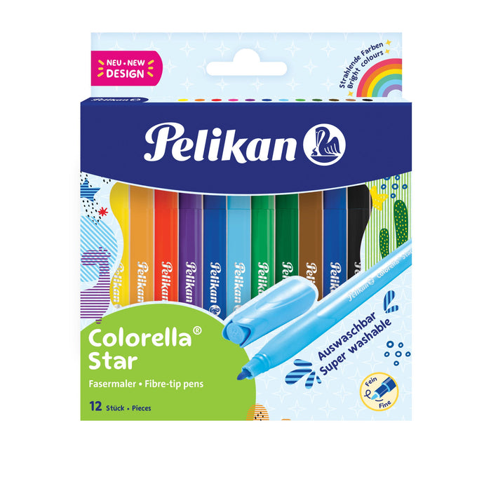 EAN 4012700822307 - Pelikan 822305 rotulador Fino Colores surtidos 12 pieza(s) imagen 1