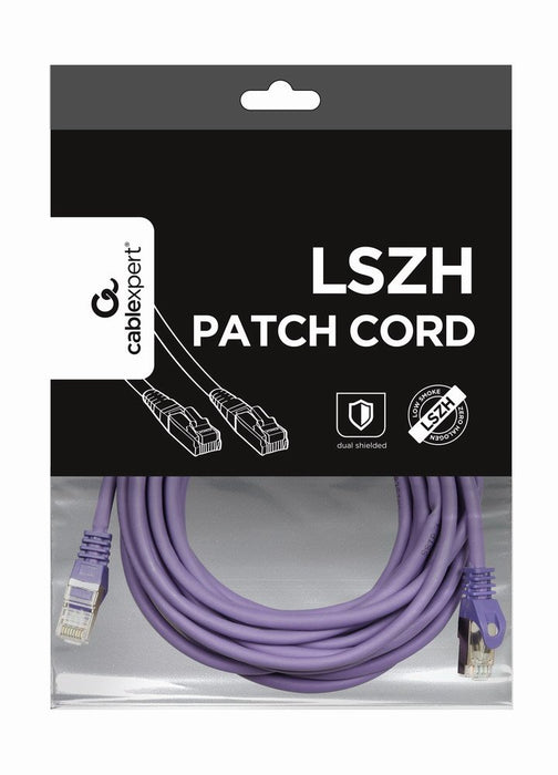EAN 8716309098496 - Gembird PP6A-LSZHCU-V-5M cable de red Púrpura Cat6a S/FTP (S-STP) imagen 3