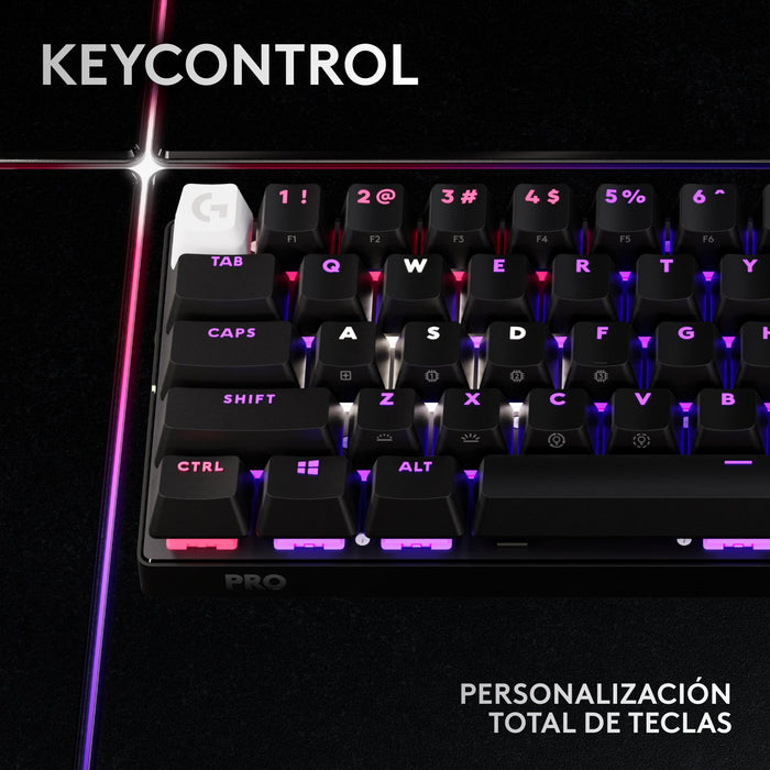 EAN 5099206112858 - Logitech G PRO X 60 teclado Juego RF Wireless + Bluetooth QWERTY Internacional de EE.UU. Negro imagen 11