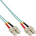EAN 4043718130603 - InLine 83510O Cable de fibra óptica e InfiniBand 10 m Turquesa, Color aguamarina imagen 1