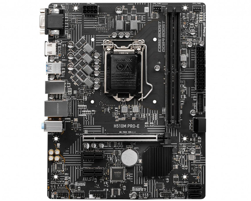 EAN 4719072883447 - MSI H510M PRO-E placa base Intel H510 LGA 1200 (Socket H5) micro ATX imagen 2