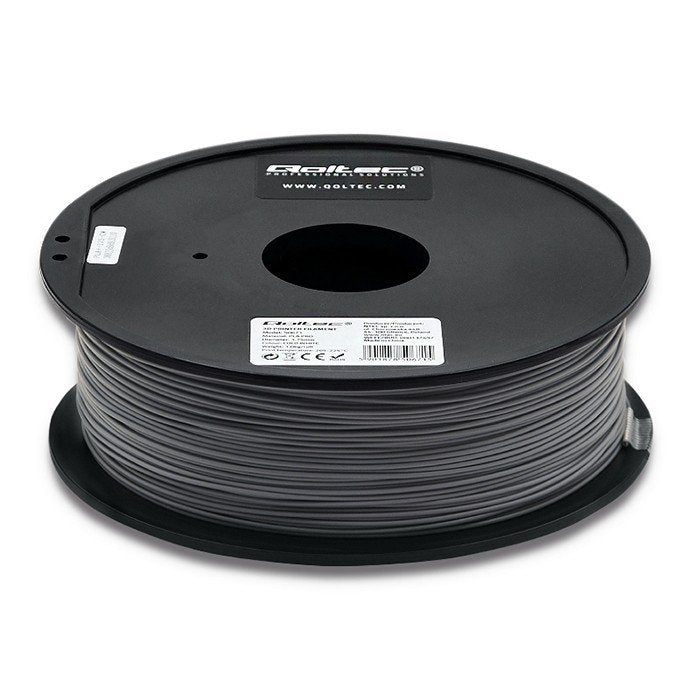 EAN 5901878506722 - Qoltec 50672 material de impresión 3d Ácido poliláctico (PLA) Gris 1 kg imagen 1
