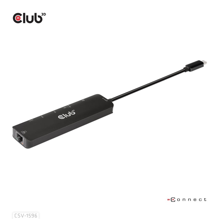 EAN 8719214472344 - CLUB3D CSV-1596 base para portátil y replicador de puertos USB 3.2 Gen 1 (3.1 Gen 1) Type-C Negro imagen 2