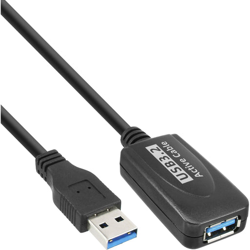 EAN 4043718153763 - InLine 35650 cable USB USB 3.2 Gen 1 (3.1 Gen 1) 5 m USB A Negro imagen 1