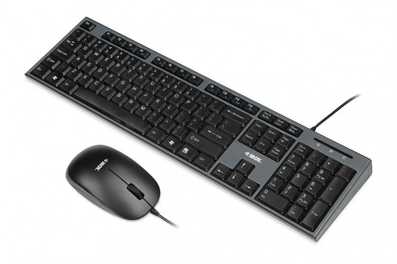 EAN 5901443053897 - iBox IKMS606 teclado Ratón incluido Hogar USB QWERTY Inglés del Reino Unido Negro imagen 9