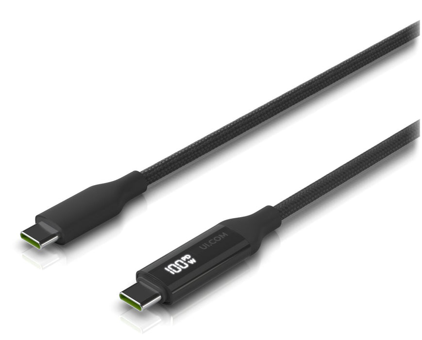 EAN 0810084696224 - Ubiquiti UACC-Cable-USB-100W-2M-BK cable USB USB C Negro, Gris imagen 3