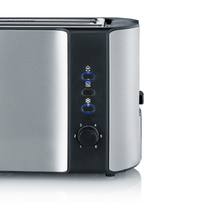 EAN 4008146028540 - Severin AT 2590 tostadora 2 rebanada(s) 1400 W Negro, Plata imagen 5