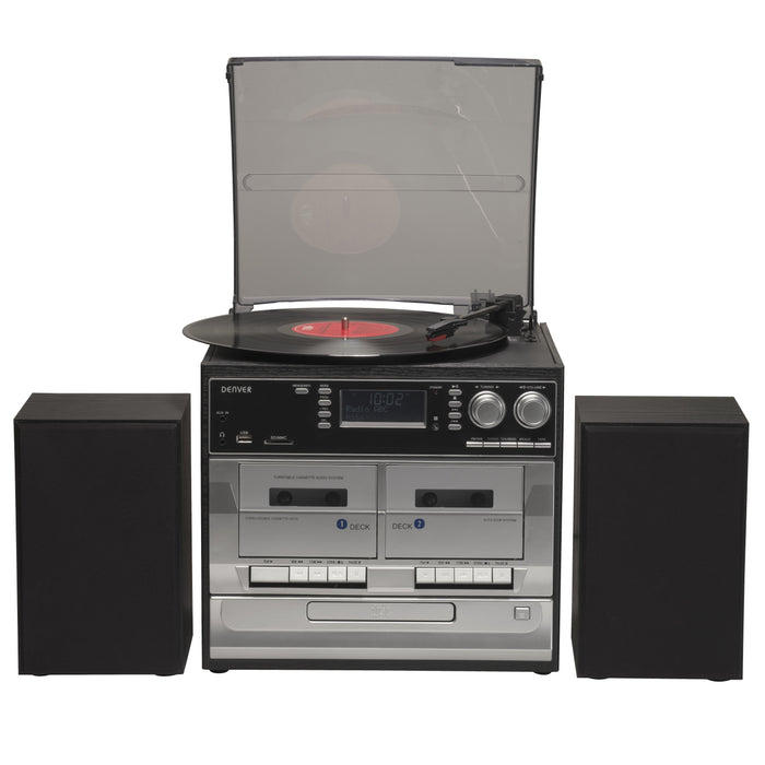 EAN 5706751051906 - Denver MRD-166 reproductor de CD Reproductor de CD portátil Negro, Gris imagen 1