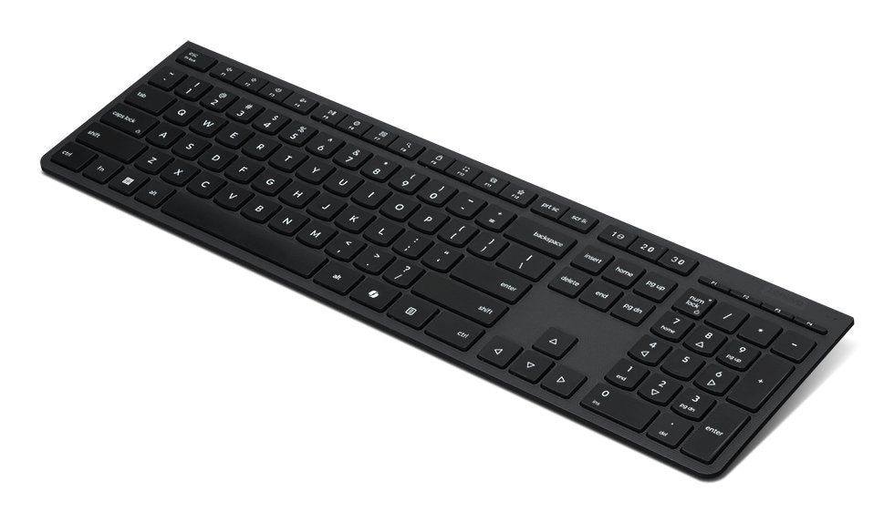 EAN 0195892113744 - Lenovo 4Y41R64540 teclado Hogar / Oficina RF Wireless + Bluetooth Inglés de EE. UU. Negro imagen 2