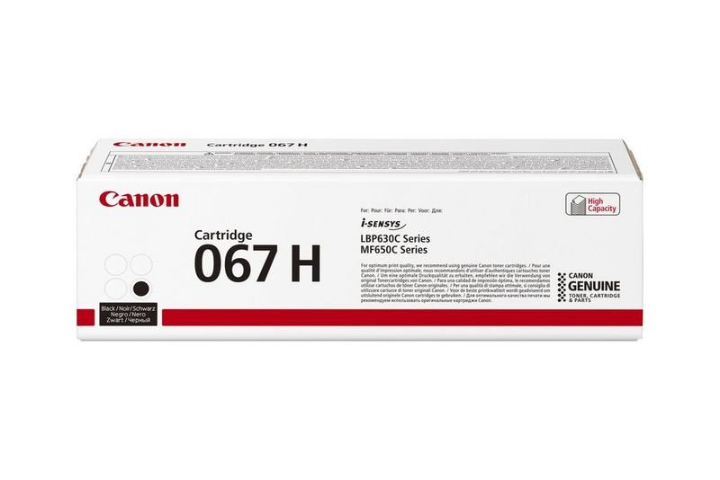 EAN 4549292187397 - Canon 067H cartucho de tóner 1 pieza(s) Original Negro imagen 1