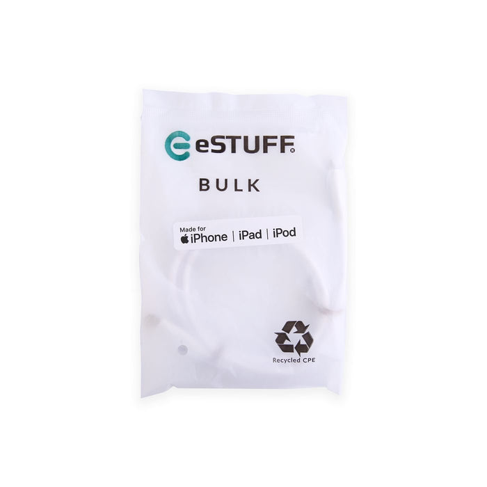 EAN 5715063055427 - eSTUFF ES602170-BULK cable de conector Lightning 1 m Blanco imagen 2