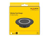 EAN 4043619662845 - DeLOCK 66284 cargador de dispositivo móvil Smartphone Negro USB Cargador inalámbrico Interior imagen 4