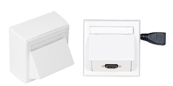 EAN 5704174040880 - Vivolink WI221184-AMP toma de corriente HDMI Blanco imagen 1