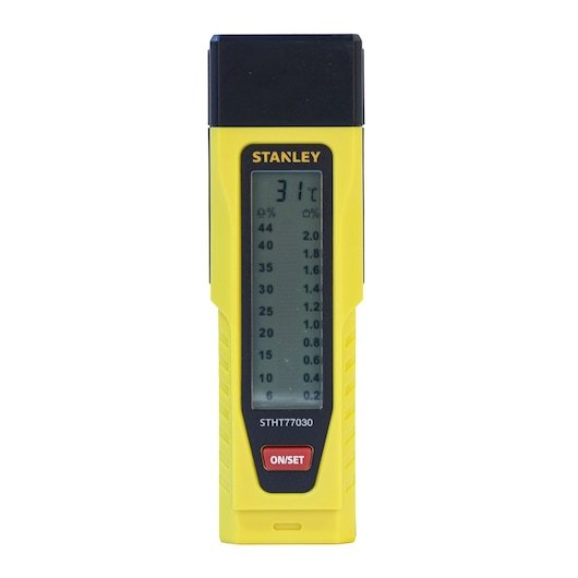 EAN 3253560770303 - Stanley 0-77-030 medidor de humedad Resistencia (puntas de medición) Concreto, Mortero, Yeso, Madera imagen 5
