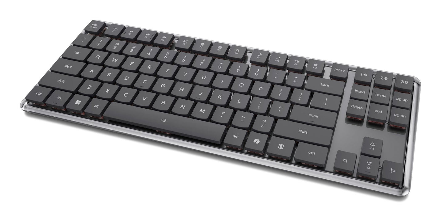 EAN 195892144199 - Lenovo 4Y41V37355 teclado Hogar / Oficina USB + RF Wireless + Bluetooth Alemán Gris imagen 7