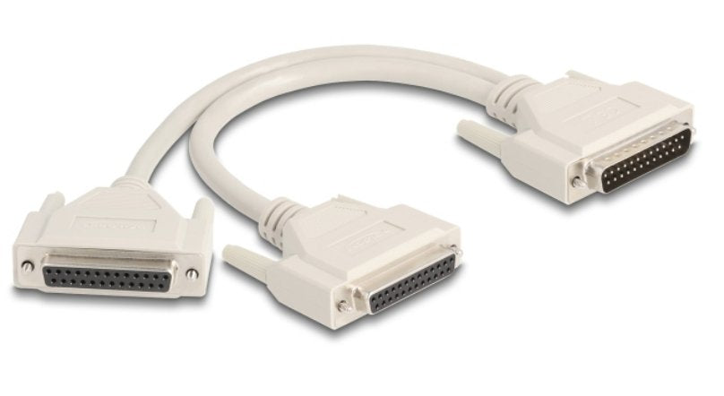 EAN 4043619659593 - DeLOCK 65959 cable de serie Beige 0,3 m DB-25 imagen 1