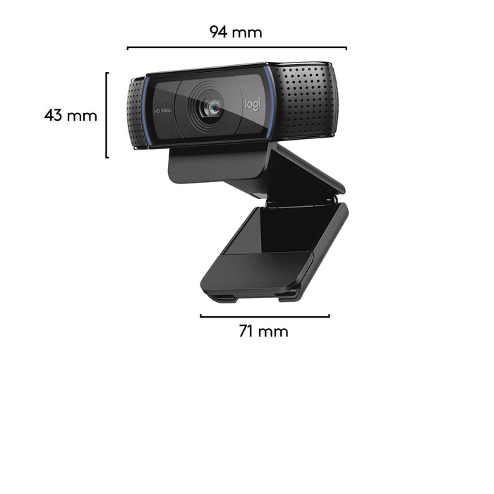 EAN 5099206061309 - Logitech 960-001055 cámara web 3 MP 1920 x 1080 Pixeles USB 2.0 Negro imagen 17