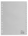 EAN 4005546600239 - Durable 652410 lengüeta de índice Separador numérico con pestaña Polipropileno (PP) Gris imagen 1