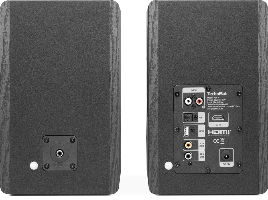 EAN 4019588096301 - TechniSat RLS 1 De 2 vías Negro Inalámbrico y alámbrico 50 W imagen 11