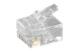EAN 5706998585080 - Microconnect KON502-10R conector RJ-12 6P6C Transparente imagen 1