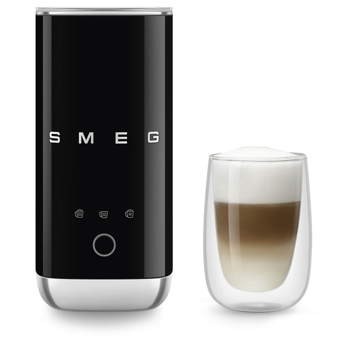 EAN 8017709353155 - Smeg MFF02BLEU espumador o calentador de leche Calentador/espumador de leche automático Negro imagen 17