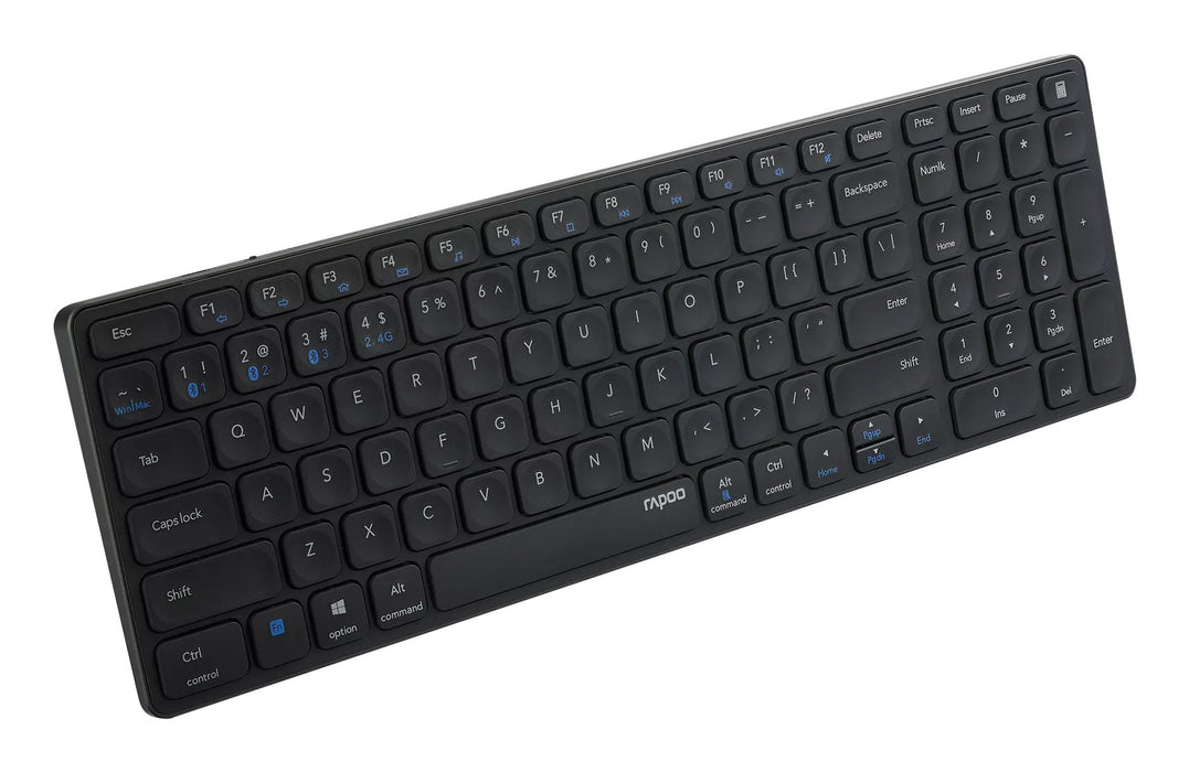 EAN 6940056114846 - Rapoo E9700M teclado Oficina RF Wireless + Bluetooth QWERTY Gris imagen 3