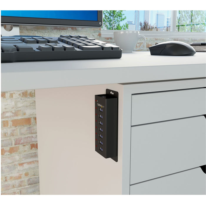 EAN 0065030859776 - StarTech.com ST7300U3M hub de interfaz USB 3.2 Gen 1 (3.1 Gen 1) Type-B 5000 Mbit/s Negro imagen 4