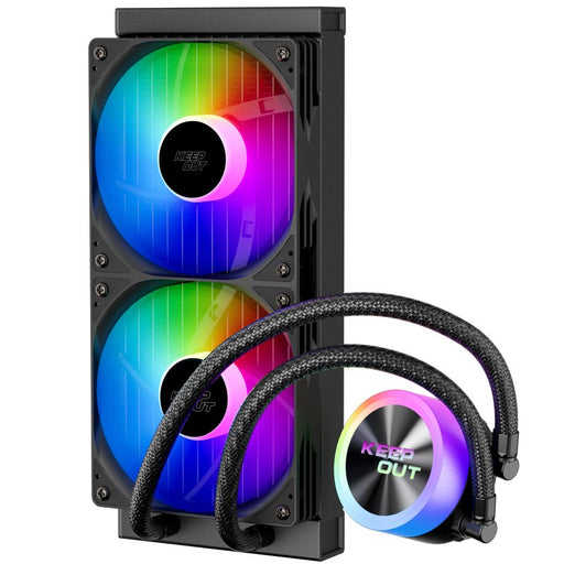EAN 8435099533917 - KeepOut XWC-240 sistema de refrigeración para ordenador Carcasa del ordenador Sistema de refrigeración lí imagen 2