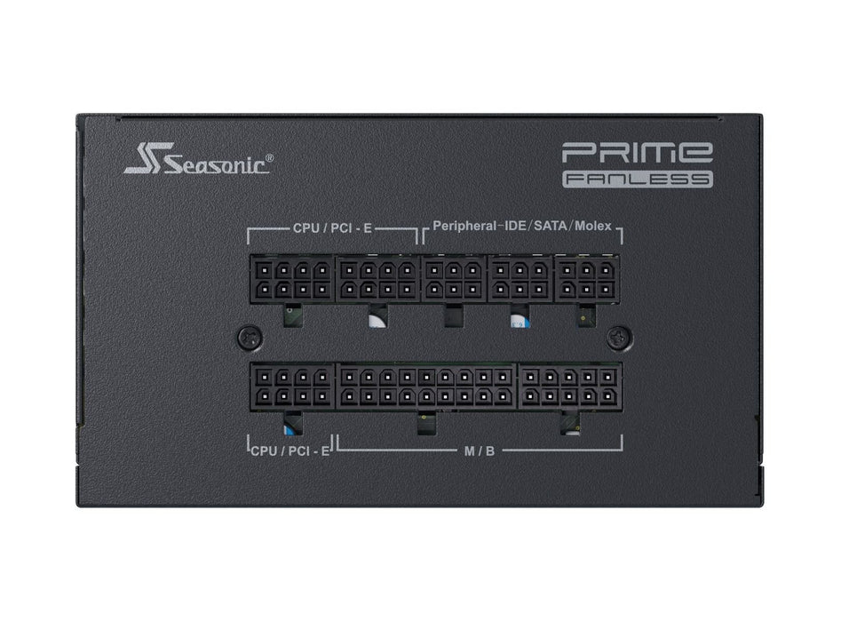 EAN 4711173875598 - Seasonic PRIME Fanless PX unidad de fuente de alimentación 450 W 20+4 pin ATX ATX Negro imagen 6
