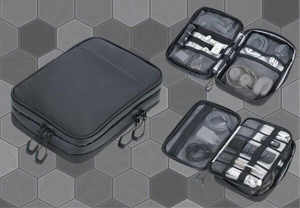 EAN 4024023022258 - TROIKA BLACK CONNECTED organizador personal Poliéster, Poliuretano (PU), Lona alquitranada Negro imagen 5