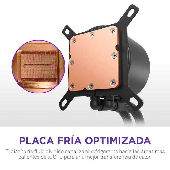 EAN 5056547205199 - NZXT Kraken Plus 240 Procesador Sistema de refrigeración líquida todo en uno 12 cm Negro imagen 9