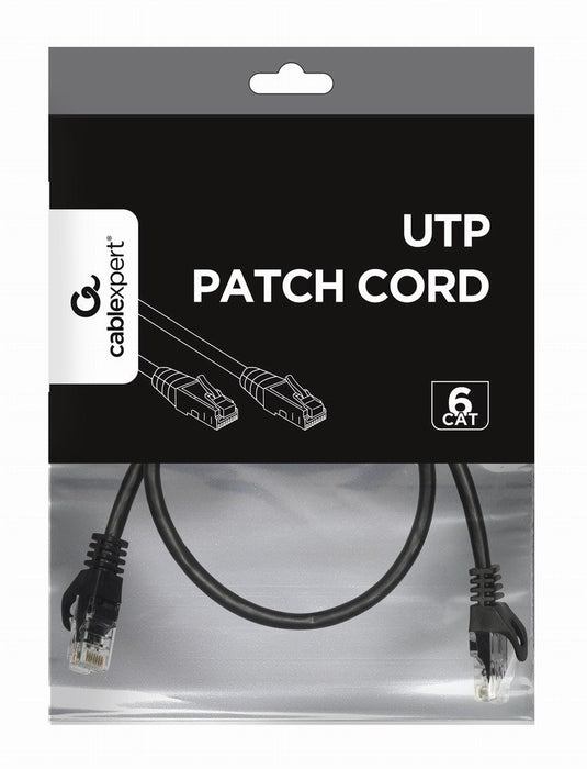 EAN 8716309093040 - Gembird PP6U-0.25M/BK cable de red Negro 0,25 m Cat6 U/UTP (UTP) imagen 3