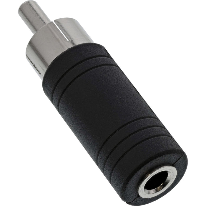 EAN 4043718075515 - InLine 99325 cambiador de género para cable 3.5mm jack female RCA Negro imagen 2