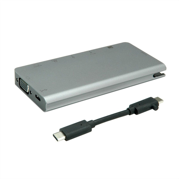 EAN 7630049613249 - ROLINE 12.02.1022 base para portátil y replicador de puertos Alámbrico USB 3.2 Gen 1 (3.1 Gen 1) Type-C G imagen 3