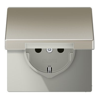 EAN 4011377064089 - JUNG ES 1520 KL caja de tomacorriente Tipo F Acero inoxidable imagen 1