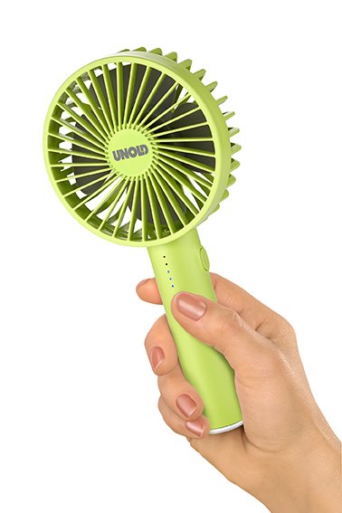 EAN 4011689866265 - Unold Breezy II Verde 10 cm Ventilador de mano imagen 9