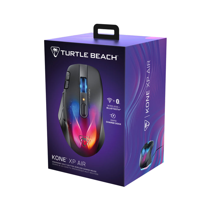 EAN 0731855711000 - Turtle Beach Kone XP Air ratón Juego mano derecha RF Wireless + Bluetooth Óptico 19000 DPI imagen 11