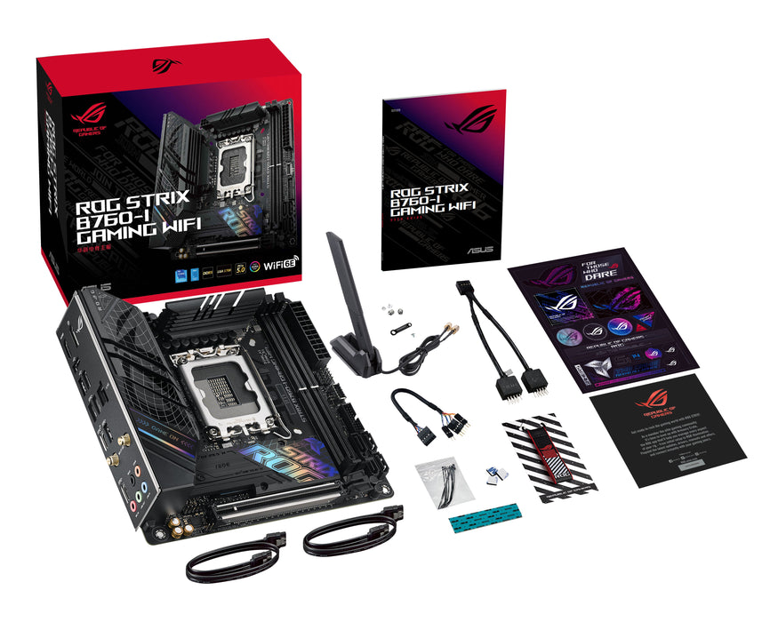 EAN 4711081997658 - ASUS ROG STRIX B760-I GAMING WIFI Intel B760 LGA 1700 mini ITX imagen 13