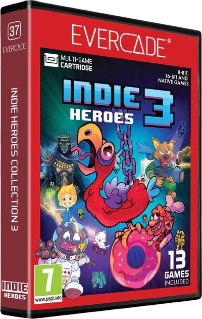 EAN 5060990240416 - Blaze Indie Heroes Collection 3 Colección Evercade imagen 1