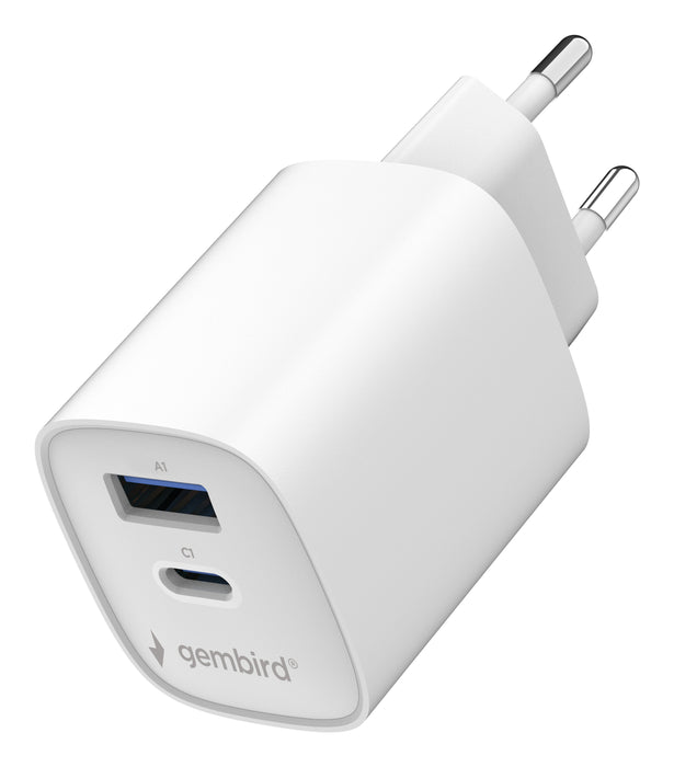 EAN 8716309138161 - Gembird TA-UC-1A1C-PD45-01-W cargador de dispositivo móvil Portátil, Smartphone, Tableta Blanco Corriente imagen 3