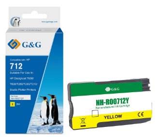 EAN 6941881232248 - G&G 20631 cartucho de tinta 1 pieza(s) Compatible Amarillo imagen 1