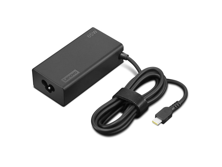 EAN 0195892127512 - Lenovo 4X21S91187 adaptador e inversor de corriente Interior 65 W Negro imagen 1