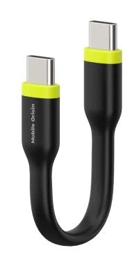 EAN 8594215994015 - Mobile Origin COMC-USBC-BLK cable USB 0,1 m 0,48 Gbit/s 60 W Negro imagen 1