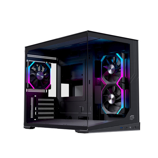 EAN 6977277360936 - Einarex EXCS-SM-300R-B carcasa de ordenador Mini Tower Negro imagen 1