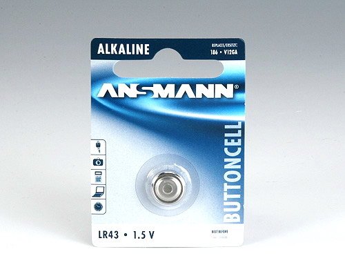 EAN 4013674015290 - Ansmann Alkaline Battery LR 43 Batería de un solo uso Alcalino imagen 1
