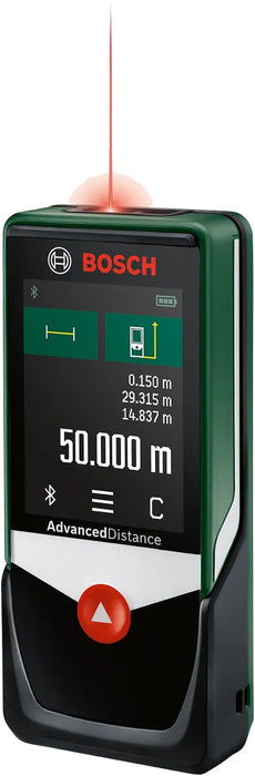 EAN 4053423245219 - Bosch AdvancedlDistance 50C Medidor láser de distancias Multicolor 50 m imagen 3