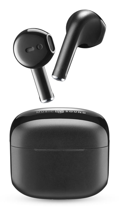EAN 8018080454776 - Music Sound Swag Auriculares True Wireless Stereo (TWS) Dentro de oído Llamadas/Música Negro imagen 1